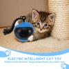 Электрическая игрушка для кошек «Умный мяч» для кошек с дистанционным управлением, активируемая движением, дрессировка перьев, имитация мыши, игрушки для домашних животных