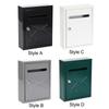 Wall Mounted Locking Drop Box Mailbox Multipurpose for Envelope Heavy Duty