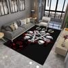 Ковры с Колесом Фортуны Нескользящие ковры для дома Гостиная Кухня Спальня Ковер Машинная стирка Напольный коврик