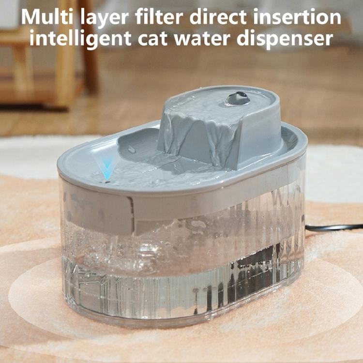 Cats Water Fountains Flowing Water Quiet Automatic Fountain Large Capacity