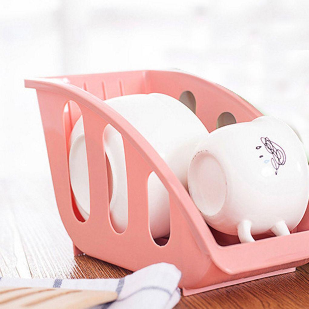 Plastic Dish Plate Drain Rack Kitchen Tableware Drying Storage Tray Holder Multifunctional Bowl Dish Spoon Storage Rack