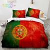 Portugal Flag Country Flag Bedding Set Single Twin Full Queen King Size Bed Set Adult Kid Bedroom Bedding Gift