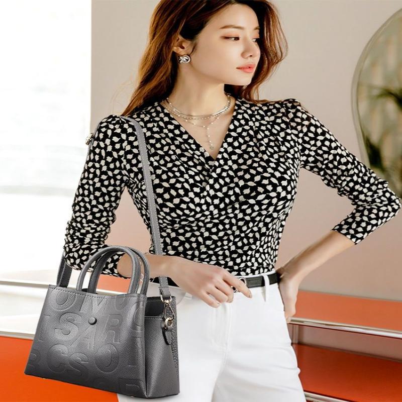 Модная женская сумка через плечо для матери, женская сумка через плечо из высококачественной кожи