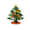 Children DIY Felts Christmas Tree Christmas Tree Desktop Decoration Crafts Materials