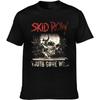Мужская футболка KKVEE Skid Row Хэви-метал группа Хлопковая футболка Футболка с коротким рукавом Нижнее белье