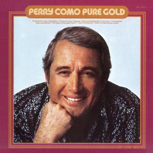 Виниловая пластинка PERRY COMO Pure Gold PG6 RCA 1975 Япония Поп Б/у