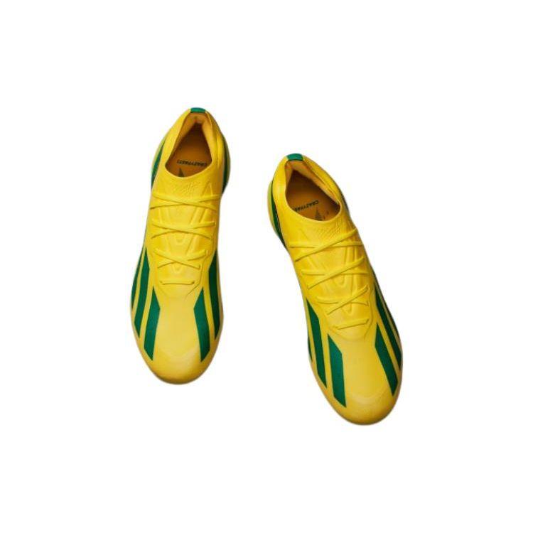 Adidas X Crazyfast.1 FG Australia Unisex Sneakers Yellow Semi-Court-Green Bold-Gold ID0071