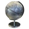 COMEMUGIYA Interior English with Premium Stainless Steel Base and Antique Compact and Makes a Great Gift Globe, Text, Rotating, Design, Elegant,
