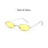 Retro Small Oval Sunglasses Vintage Shades Sunglasses Women  for Men Women Eyeglasses 90s Street Style Sun Glasses
