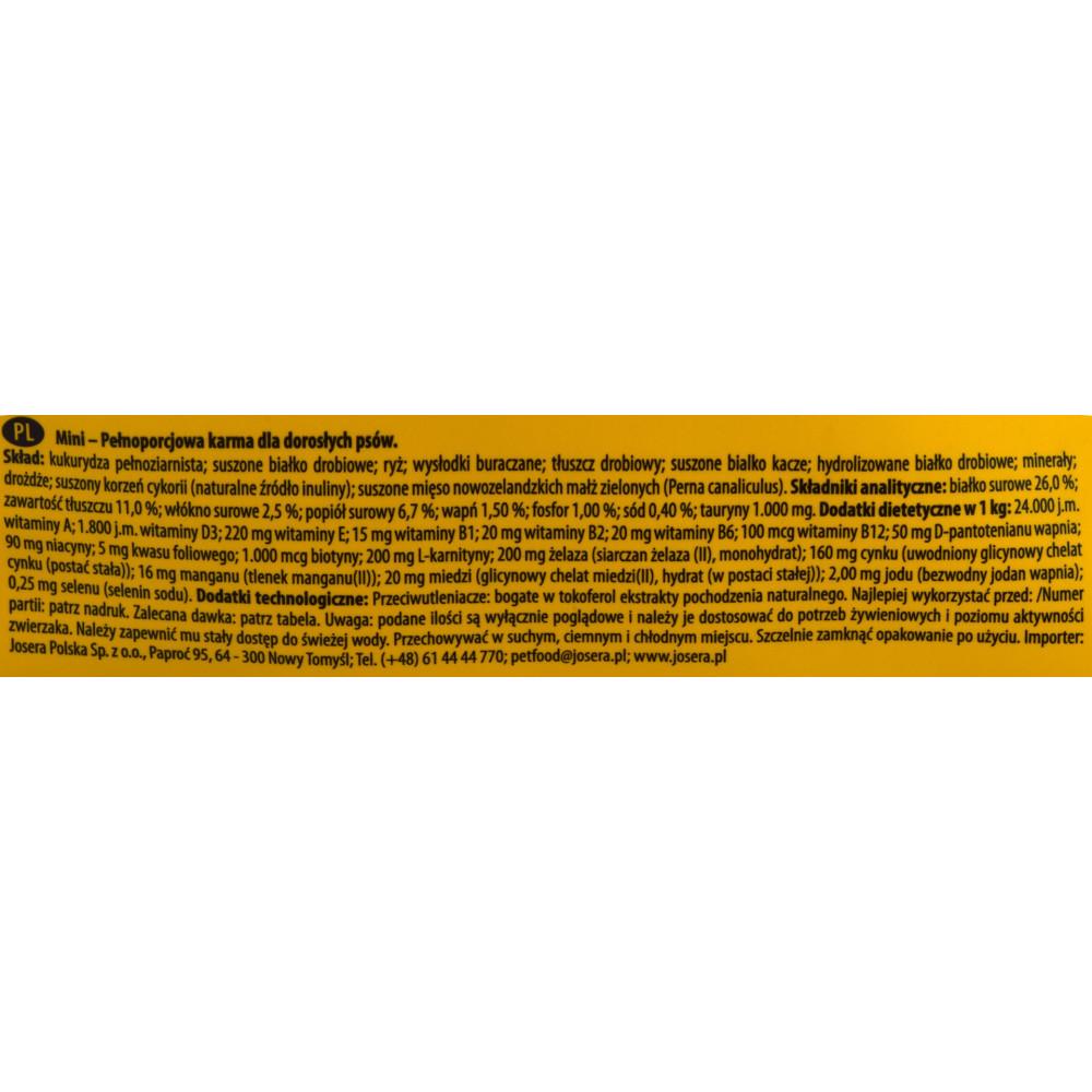 Josera JosiDog Mini Dry Dog Food 10kg