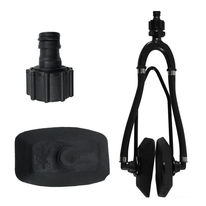 Outboard Muff Motor Flusher Boat Cleaning Engine Marine Tool Water Kit Ears Flow Bootsmotor Dual Ohren Flushing-A99D