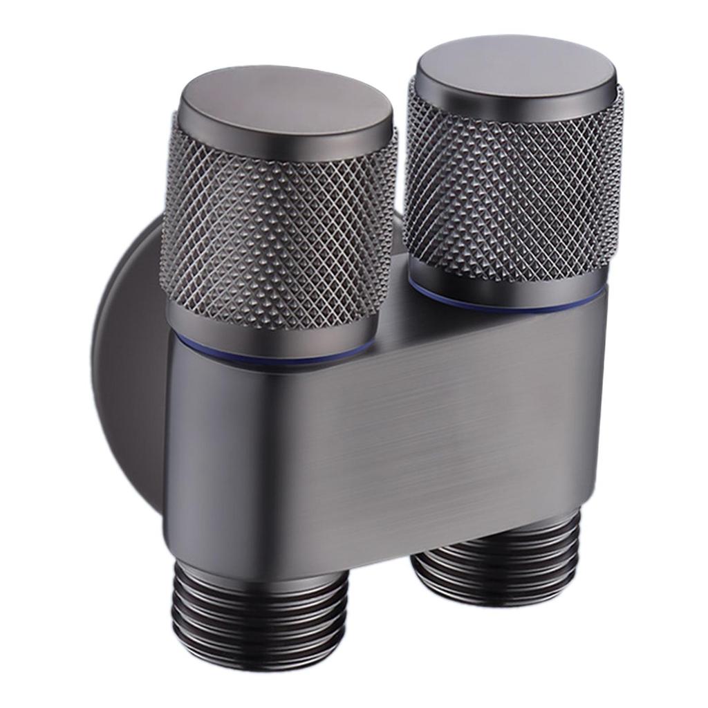 1 в 2 выхода двойной регулирующий клапан герметичный 1 в два выхода двойной регулирующий угловой клапан для крана биде водопроводные трубы ванная кухня