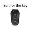 Кристально-розовый ТПУ для Peugeot 207 208 3008 206 308 508 2008 407 5008 301 для Citroen C3 C4 C5 Berlingo Чехол-обложка для брелока автомобиля