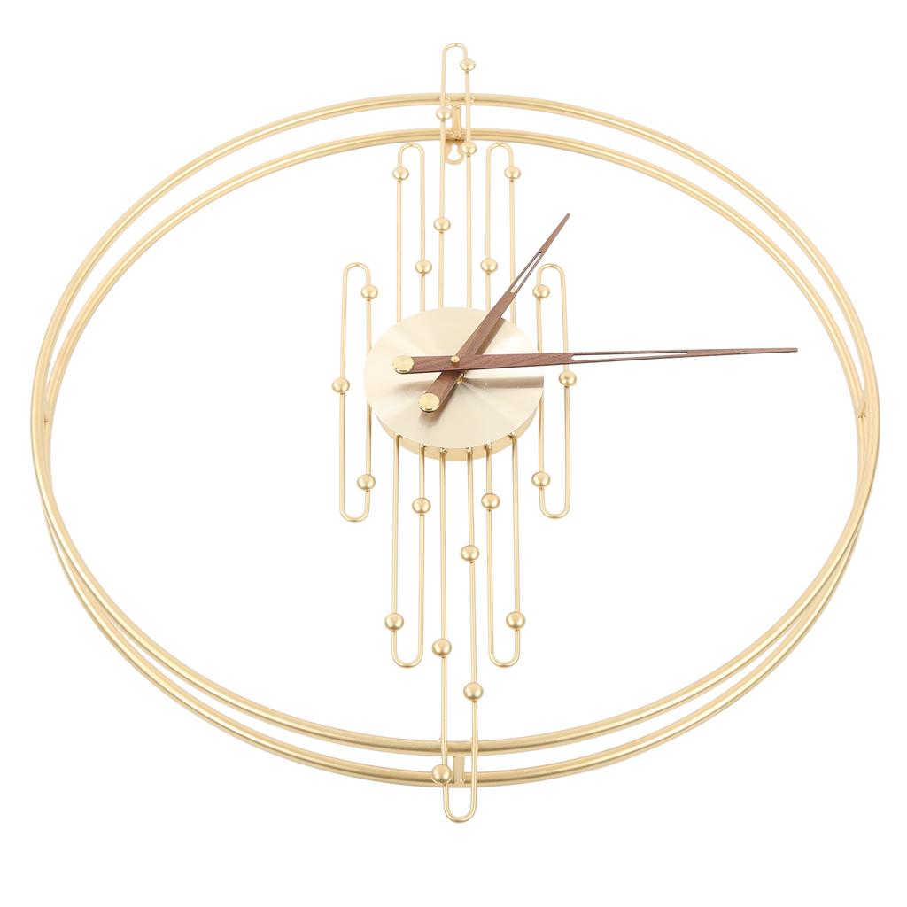 Wall Clock Unique Design Elegant Fashionable Hanging Clock Decoration with Premium Walnut Hands
