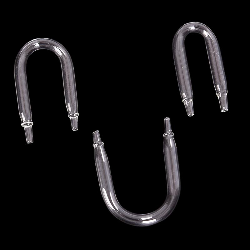 Диффузор Co2 для аквариума, обратный клапан U-образной стеклянной трубки S/M/L