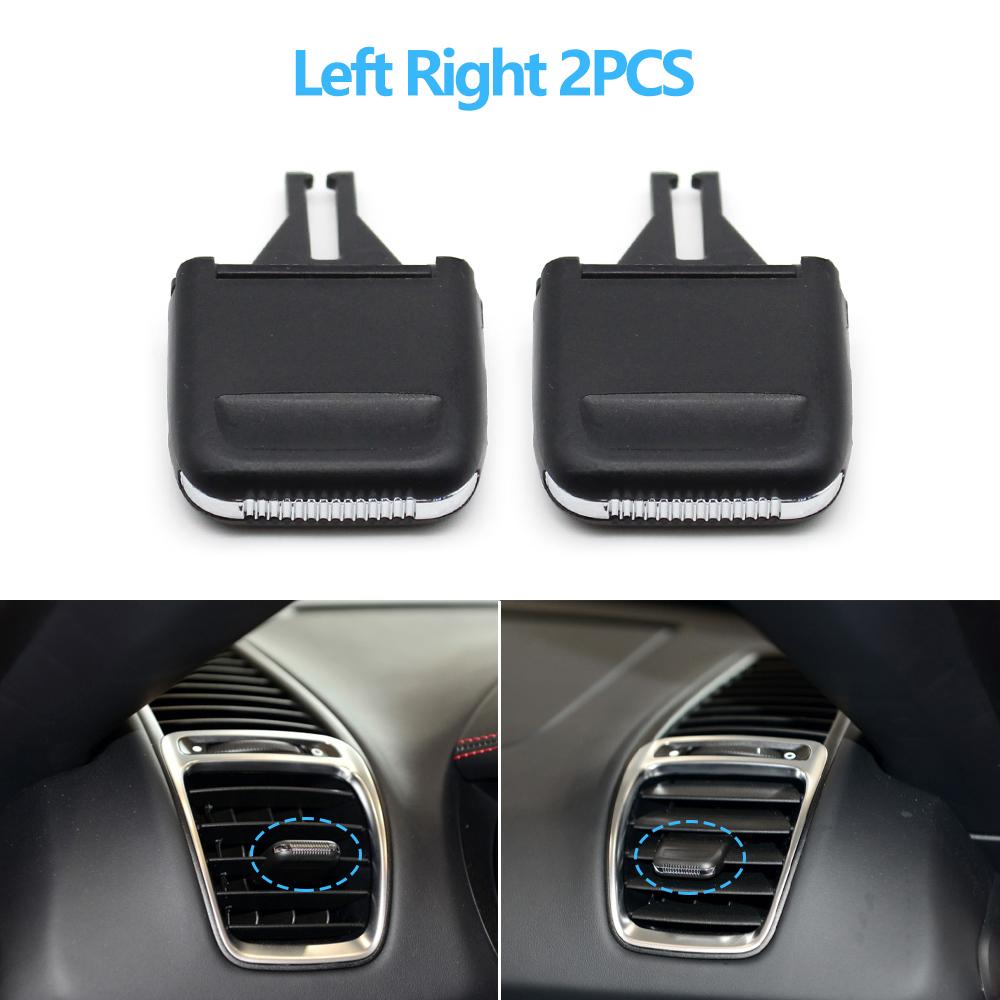 1/2/4PCS Car Front Dashboard AC Vent Grille Outlet Tab Clip Slider For Porsche Boxster Cayman 981 2013-2015 98155214202