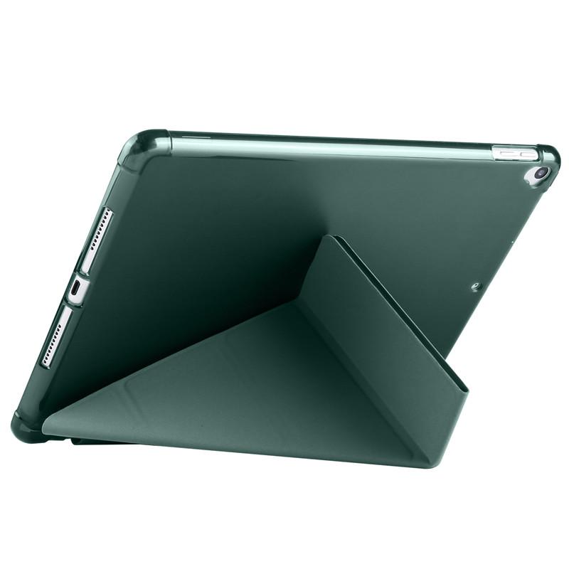 Для iPad 9, 10 поколения, чехол из искусственной кожи, складной чехол-подставка для iPad 10, 2, 9,7, iPad 9, 10, 8, 7, 6, 5 Air 5, 4, 3, 2, 1, чехол с держателем для ручки