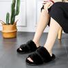 Winter Plus Velvet Warm Cotton Slippers for Home Use Casual and Fashionable Plus Cotton Slippers Fuzzy Slippers 35-44