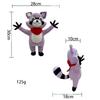 Плюшевая кукла Индиго Парк Рамбли Енот Плюшевые игрушки Милый мультяшный Мягкая набивная плюшевая игрушка Плюшевые Подушка Игрушки-аксессуары для игр Подарок ребенку