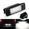 Для Peugeot 106 1007 207CC 307 308 3008 406 508 607 2x Светодиодная лампа подсветки номерного знака Canbus для Citroën C2 C3 C5 C5 C6 C8