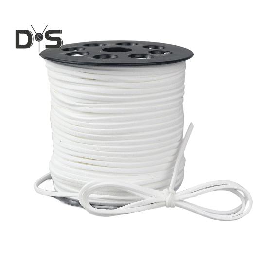 Бархатная веревка длиной 100 ярдов, шириной 3 мм, бархатный шнур для самостоятельного изготовления шнурков для обуви, изготовления ювелирных изделий, ремешка, ожерелья, браслета, плетеной веревки