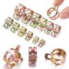 10Pcs New Galvanized Stainless Steel Fastener Spring Clips Fuel Oil Line Water Hose Pipe Tube Clamp