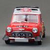 ABAL1 1/18 Mini Cooper Rally 1967 Monte Carol Racing Diecast Alloy Toy Car Vehicle Model Free Wheels Collection Gift For Children Boys