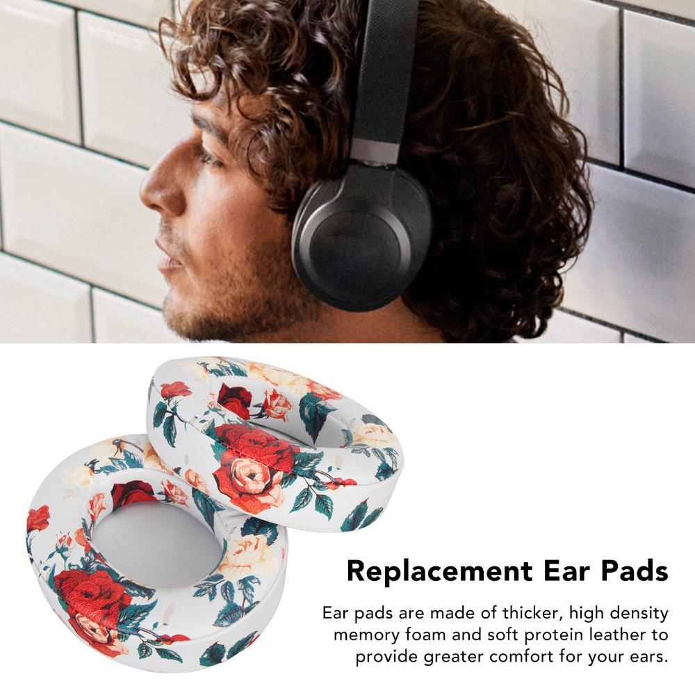 2PCS Leather Noise Isolation Ear Cushions Ear Covers for Studio 2 Studio 3 Replacement Parts