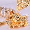 2g/bottle Gold Foil Paper Decoration Imitation Gold Flake Silver Leaf Inedible DIY Art Baking Decorating Tool for Cake Dessert
