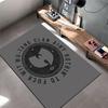 Ковер с логотипом Wu-Tang Clan, подходит в качестве нескользящего коврика для гостиной или дивана в спальне
