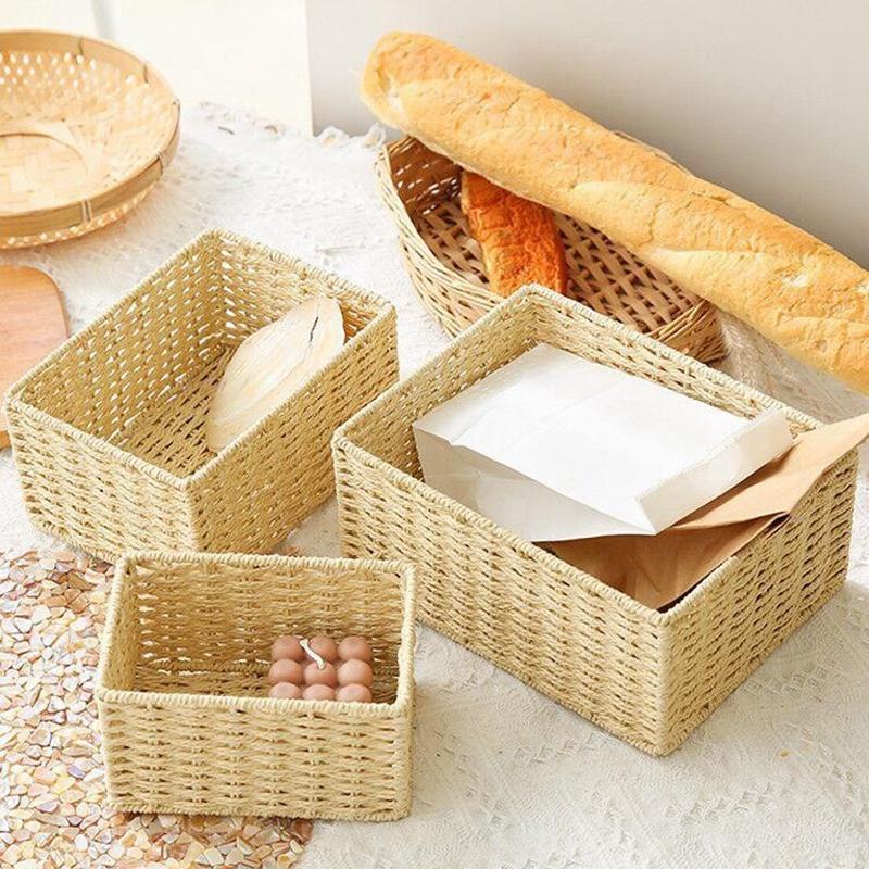 Storage Baskets Office Desk Accessorie Organizers Bedroom Storage Box Kitchen Organizer Home Storage Supplies Room Decor