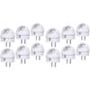 Emotionlite Plug-in LED Night Light Dusk to Dawn Sensor Warm White 6 Pack