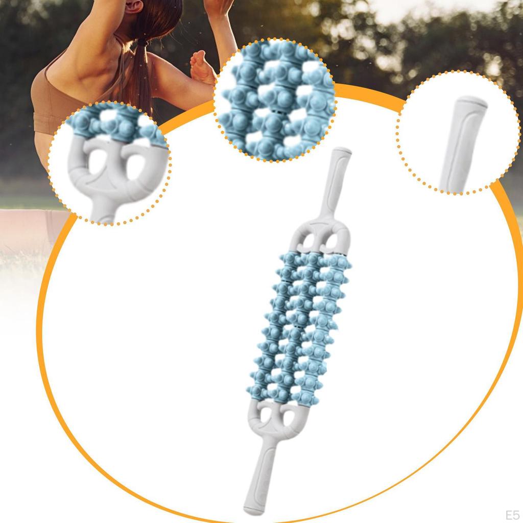 Массажный ролик Массажер для икр Инструмент для фасций мышц для целлюлита спины