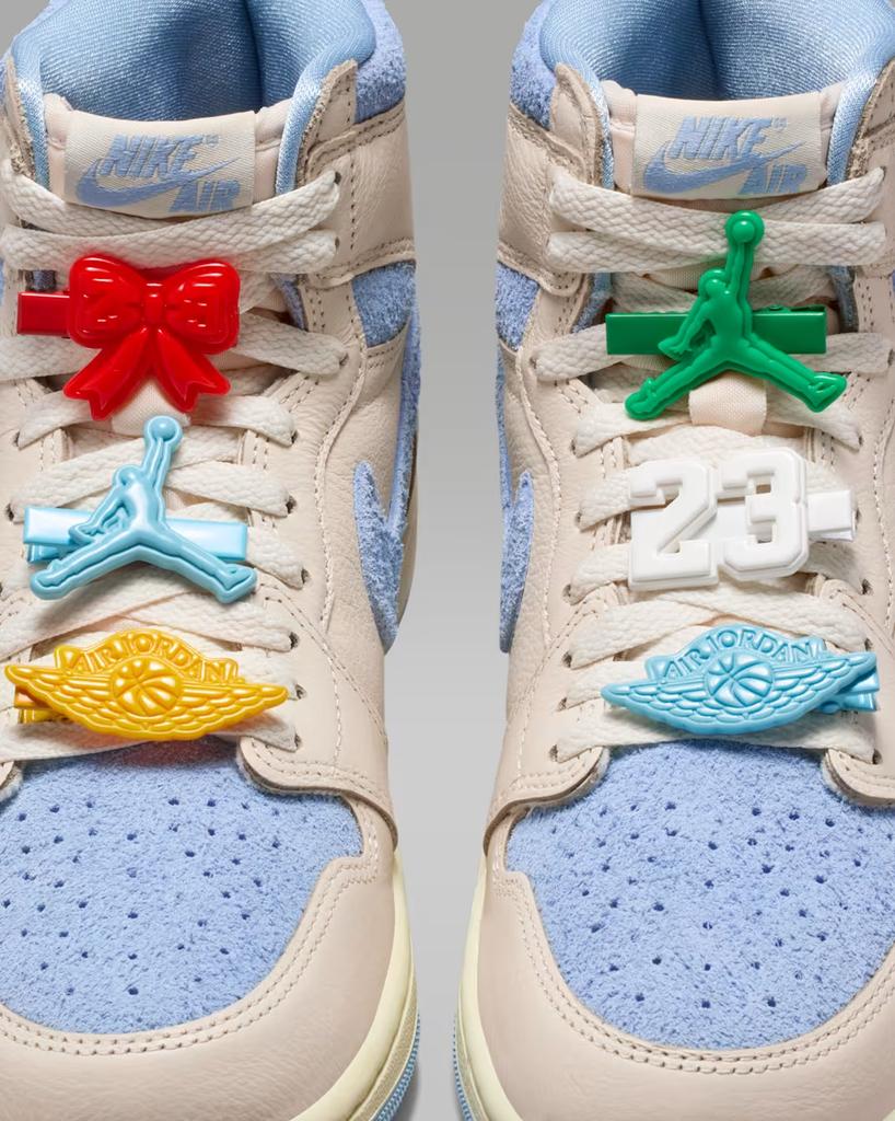 FD2596-102 Nike Air Jordan 1 High OG Psychic Blue Pale Ivory (Женский)