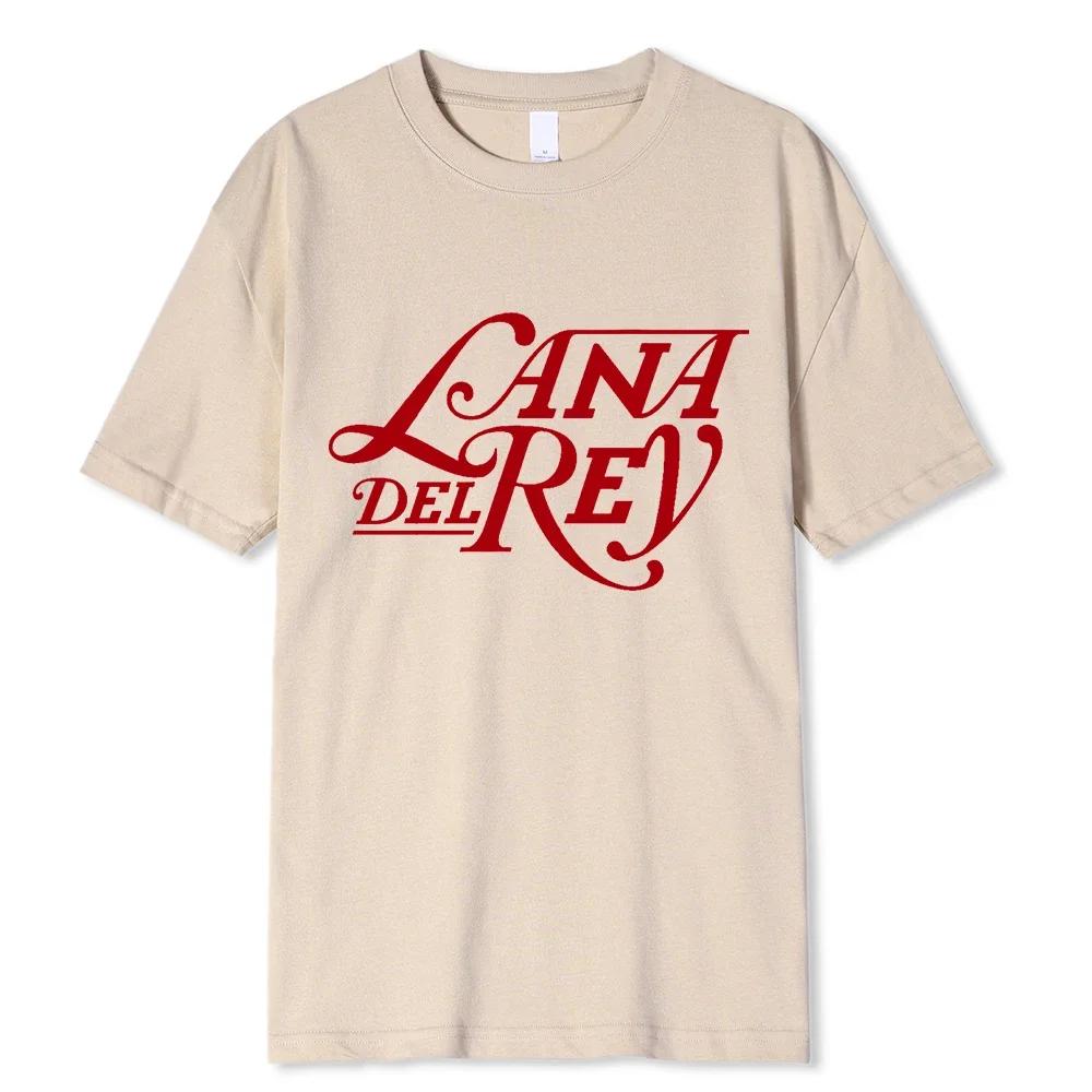Lana Del Rey Harajuku Casual Anime T-shirt Hip Hop Mangacomic Tshirt Cute Cartoon 100% Cotton Tee-shirt PrintwoT Shirt
