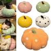 Cute Colorful Polka Dot Pumpkin Pillow Toy For Halloween Decor