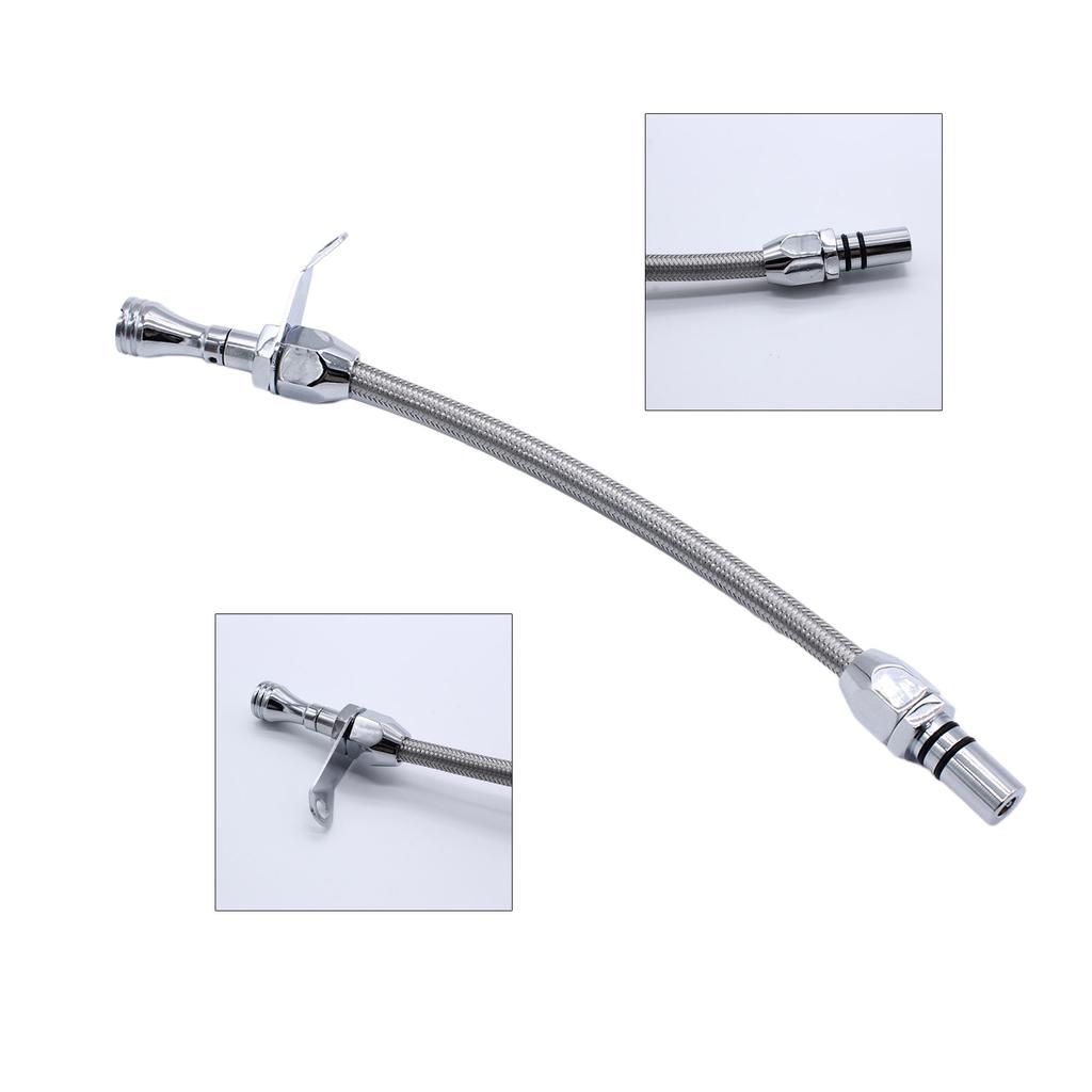 Прочный щуп для измерения уровня масла трансмиссии, нержавеющая оплетка, гибкий щуп для измерения уровня масла, легкая коррозионная стойкость для GM 700R4