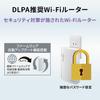 IODATA WiFi Router Direct Type 6 11ax Compact No Initial Settings Required Japanese Manufacturer Plug-in Wi-Fi 1201+574Mbps iPhone/Android/PS5