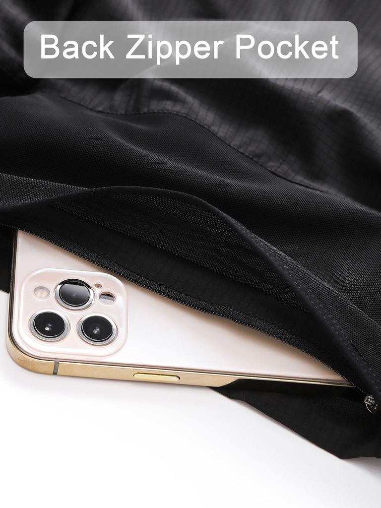 Мужские спортивные шорты с подкладкой на молнии и карманом на поясе Быстросохнущие шорты для бега, велоспорта и фитнеса