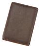 [Kipris] Silky Kip Pass Case (Bi-fold, 2-sided) 1730 (Chocolate)