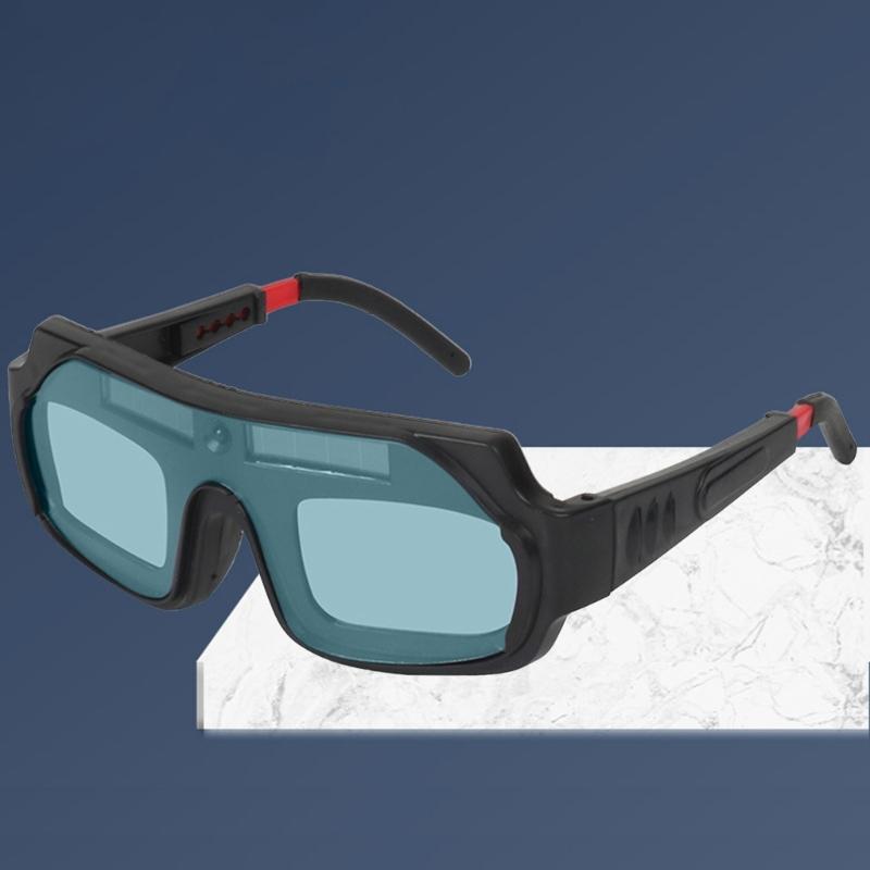 Автоматически затемняющиеся солнечные сварочные очки для металлообработки, защитные с ремешками, подходят для использования в помещении и на улице