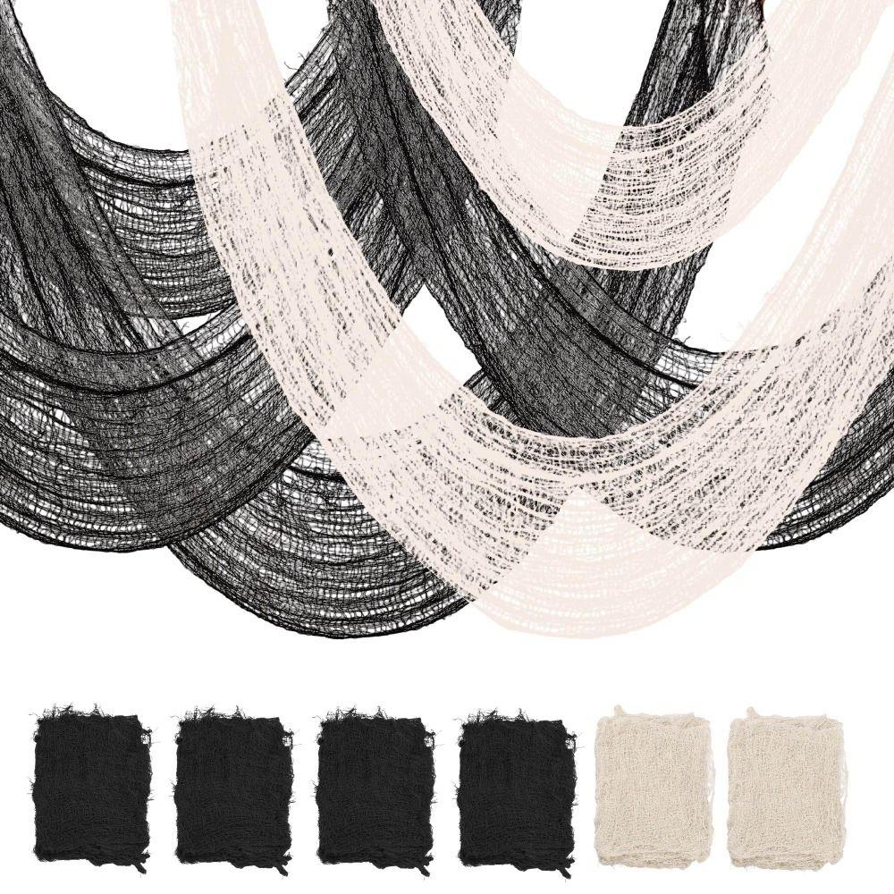 Multi-Scene Decoration Cloth Cloth Doorway Wall Gauze Halloween Decorative Gauze  For Haunted House