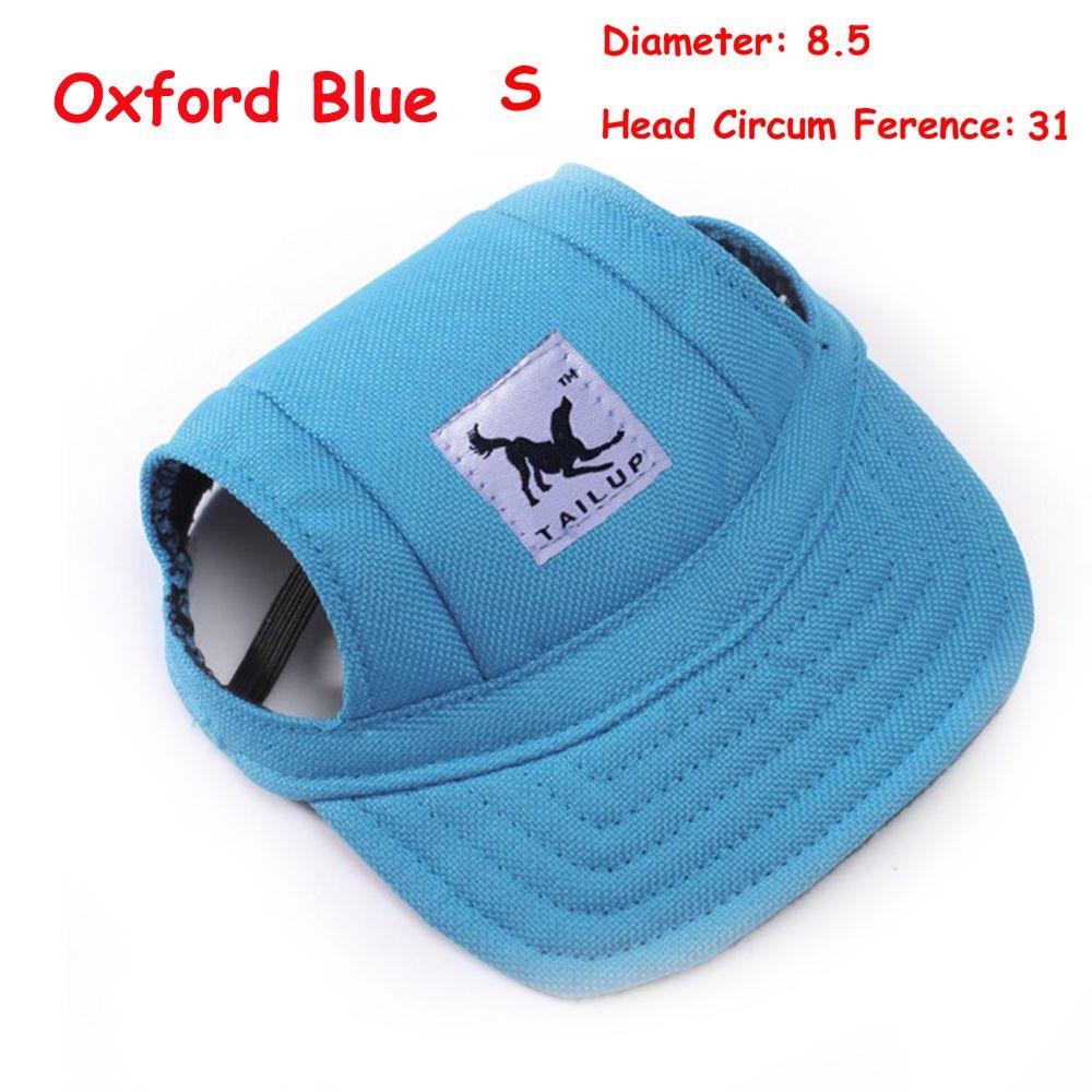 Adjustable Puppy Supply Summer TAILUP Dog Sun Hat Baseball Cap Cotton Canvas Pet