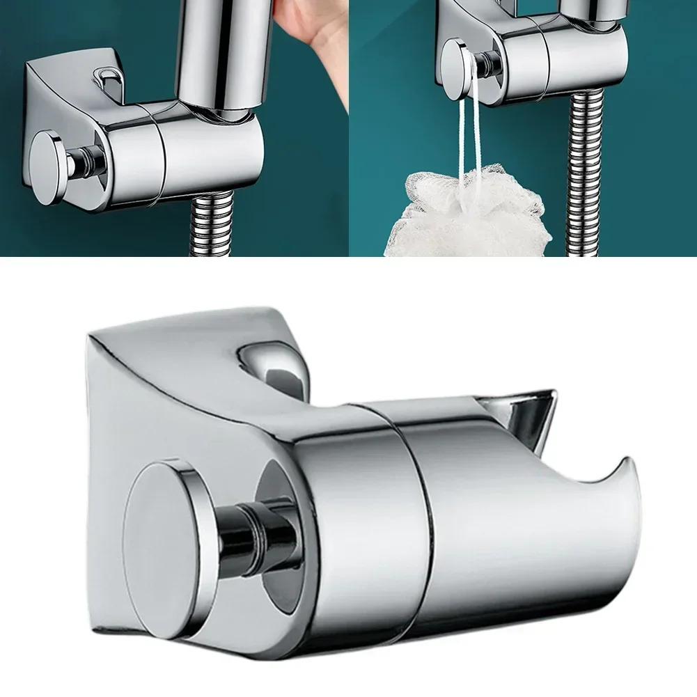 Регулируемый держатель для душа, держатель для ручного душа без сверления, кронштейн из нержавеющей стали, фиксированное основание для насадки для ванной комнаты