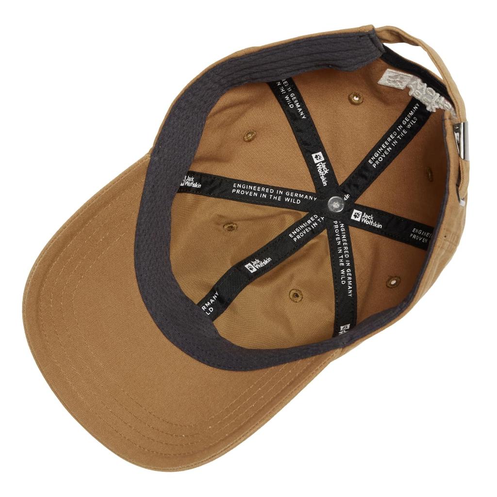 Кепка унисекс 5028073 JP SHLW PAW 6PNL CAP V3 Hat ONESIZE [Jack Wolfskin] (Холст/Органический хлопок) [ / ] 3430_карри