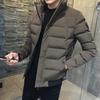 Мужская зимняя куртка в корейском стиле с пуховым хлопковым наполнителем - Модная и теплая верхняя одежда