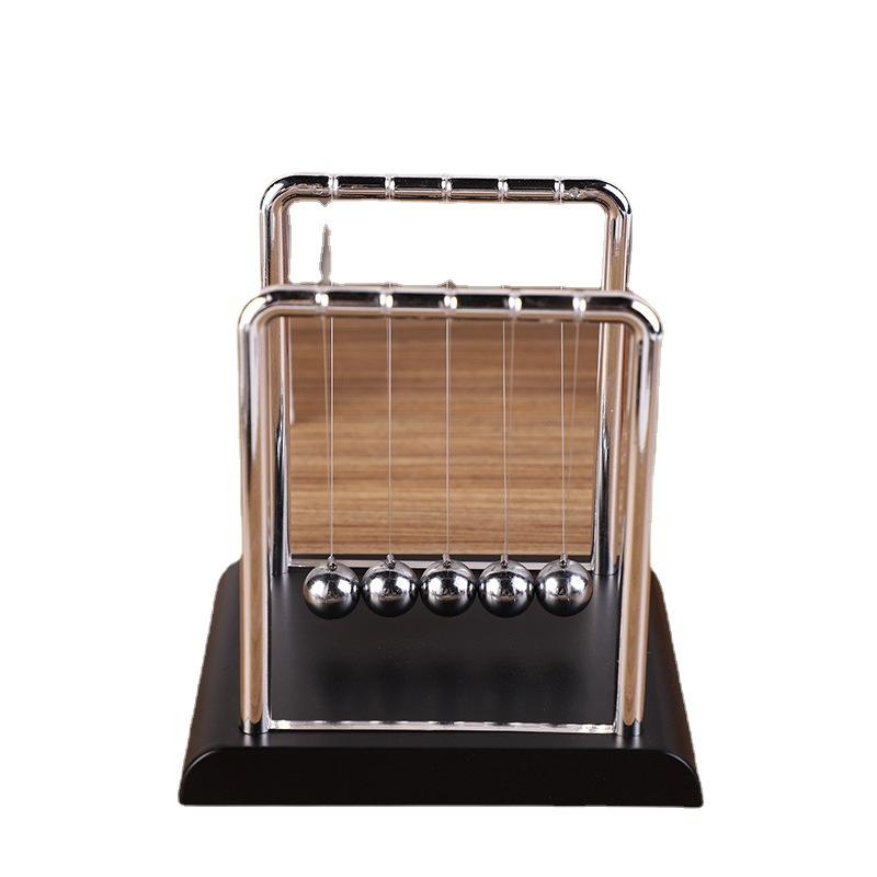 Колыбель Баланс Стальной Шарик Учебные Принадлежности Физика Наука Маятник Настольные Игрушки Подарки Для Снятия Стресса Украшения Дома