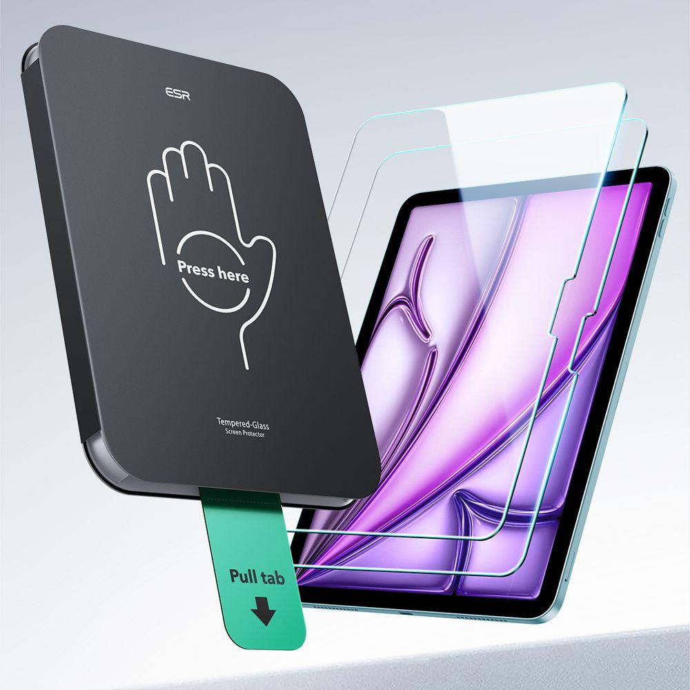 Защитное стекло Esr Ultrafit Tempered Glass 2 шт. для iPad Air 11 6 / 7 / 2024-2025 Прозрачное