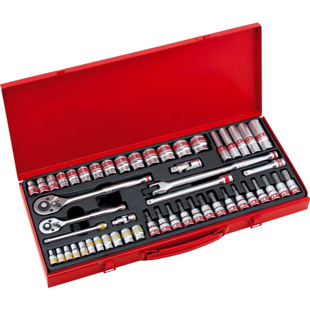 SK11 Socket Wrench Set Drive 52 Points 1 Set (SK11) TS-2352M Angle 6.3mm 9.5mm