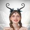 Лесная Фантазия Хэллоуин Повязка на Голову Кисточки Фея Обруч для Волос Смешная Повязка на Голову Эльфа Девочки